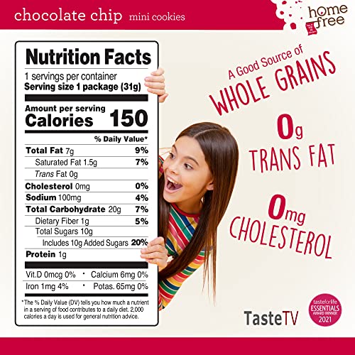 Homefree Mini Chocolate Chip Cookies, Gluten Free thumb #5