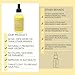 Veganic Natural Hair Growth Oil, 100% Natural Hair Oils with Green Coffee, Castor Oil, Argan Oil, Coconut Oil, and Rosemary Oil to Encourage Fuller Hair Thickening and for Hair Loss Thin Hair 60ML