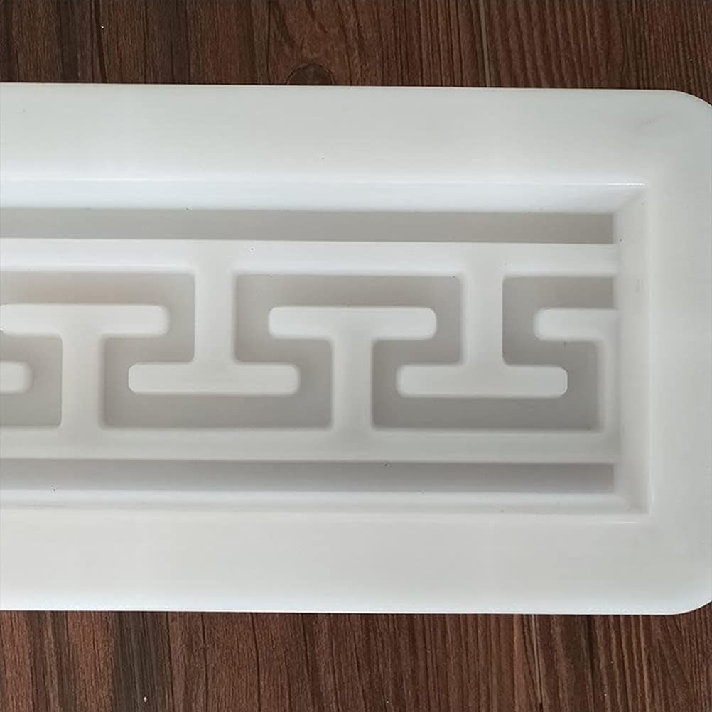 Antique Tile Mold Reusable Plastic Cement Brick Mold DIY Concrete Paving Mould for Courtyard Bricks Wall Bricks Patio Villa Decor, Easy to Use(3.9 inch/10cm)