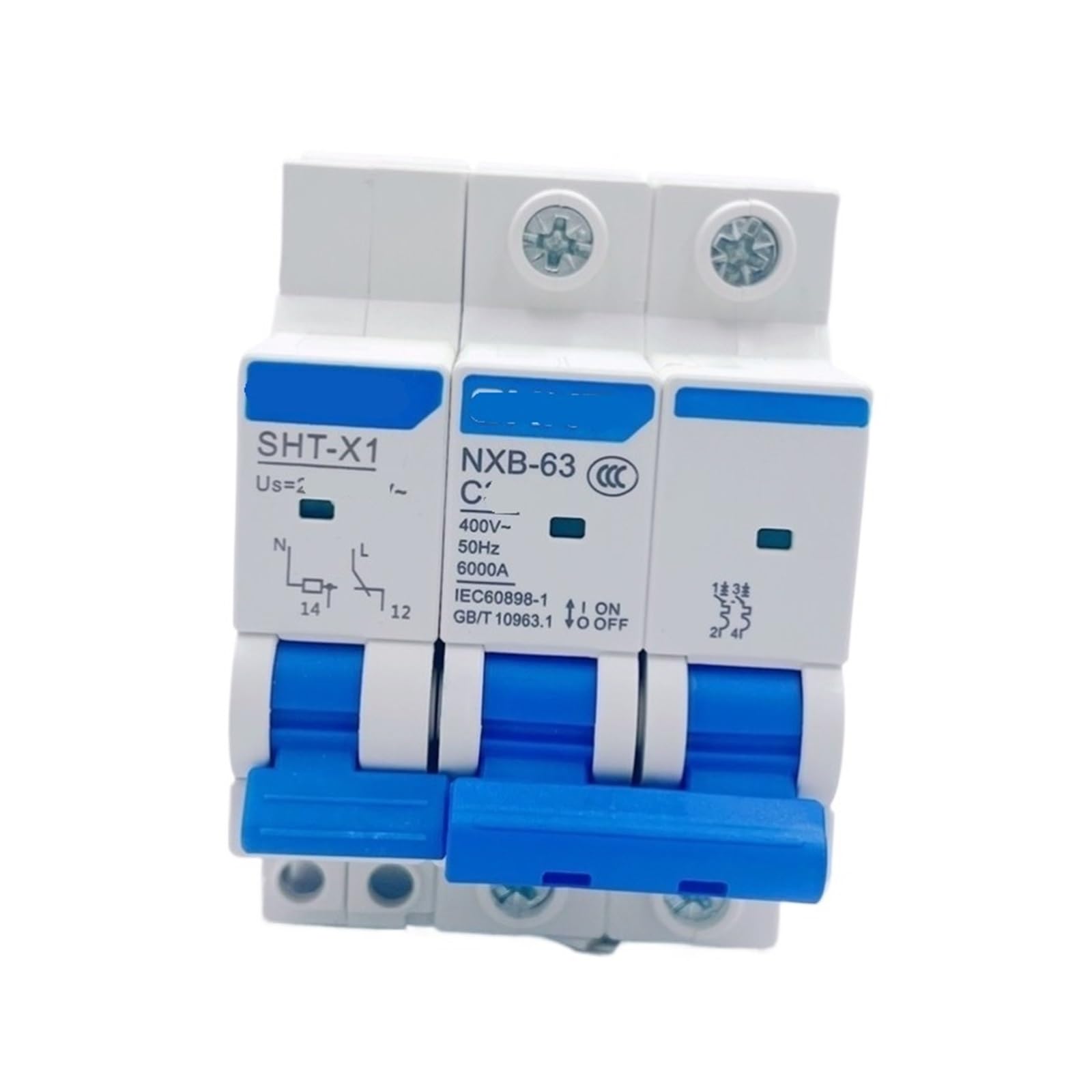 NXB bocznik + pomocniczy MX + OF tripper, mały wyłącznik automatyczny, akcesoria do włącznika światła DC24V 2P (80A)