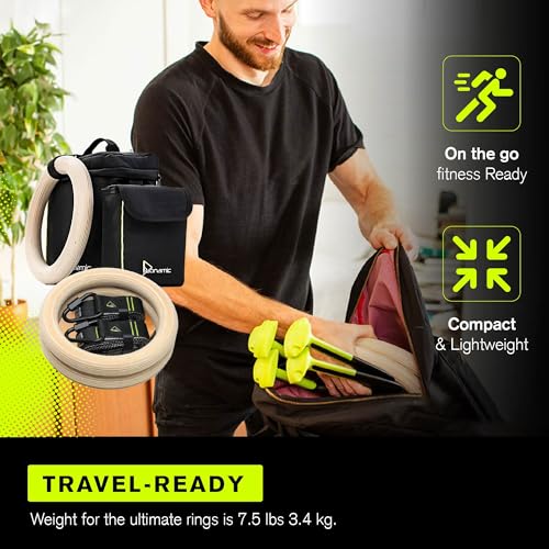 Image of Duonamic Eleviia Portable Doorway Pull Up Bar, No Install, Home & Travel