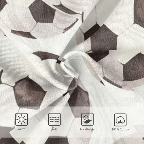 KLL White Black Football Soccer Toddler Boy Cotton Briefs Underwear Breathable Children Undies3