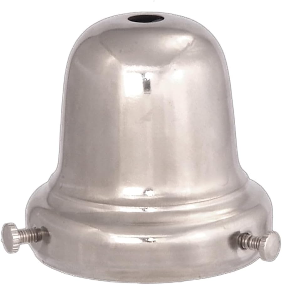 B&P Lamp® 2 1/4" Fitter, Nickel Plated Bell-Type Shade Holder