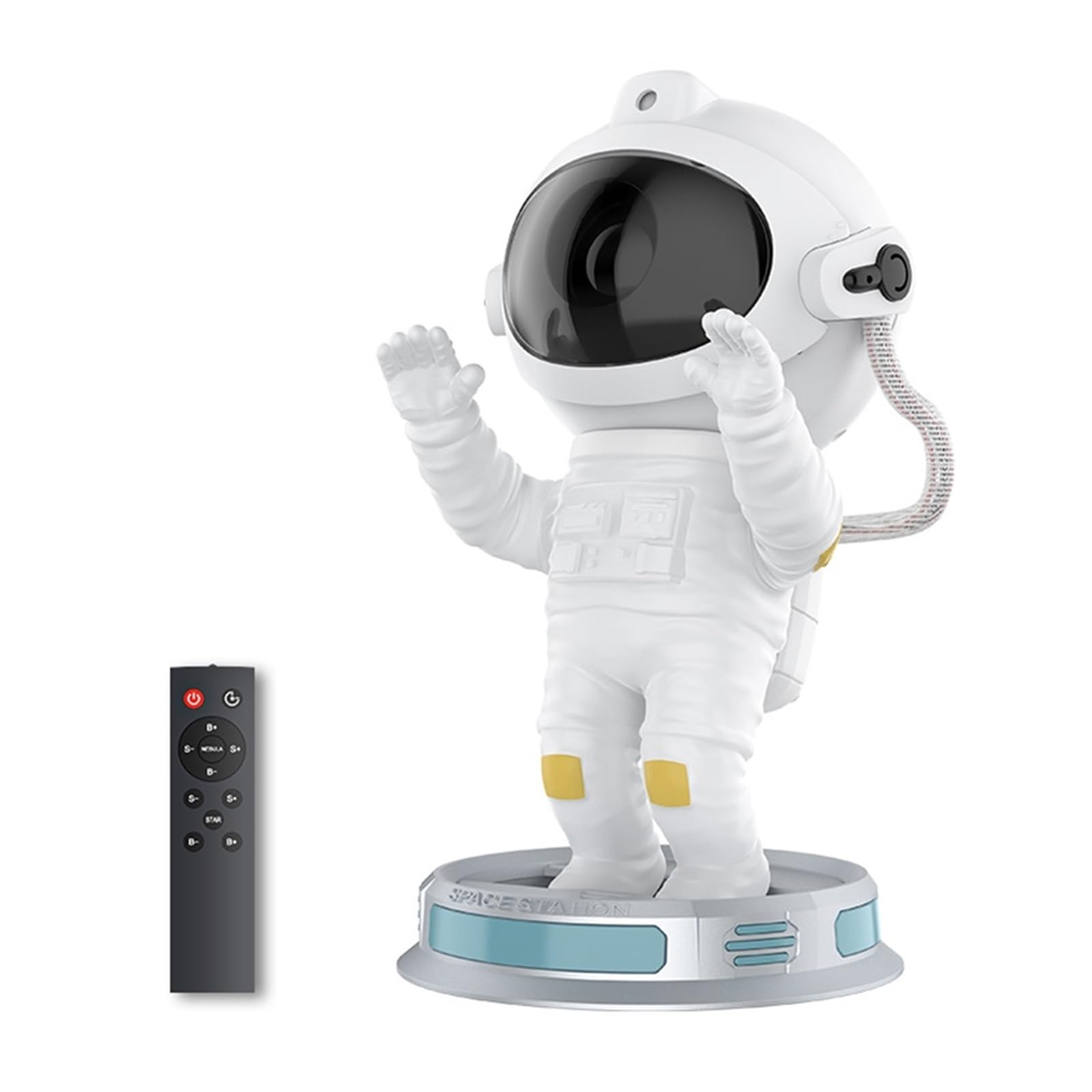 TRDEWR Astronaut Galaxy Star Projector Night Light for Kids with Timer and Remote Control Nebula Lamp for Bedroom and Ceiling Create an Atmosphere