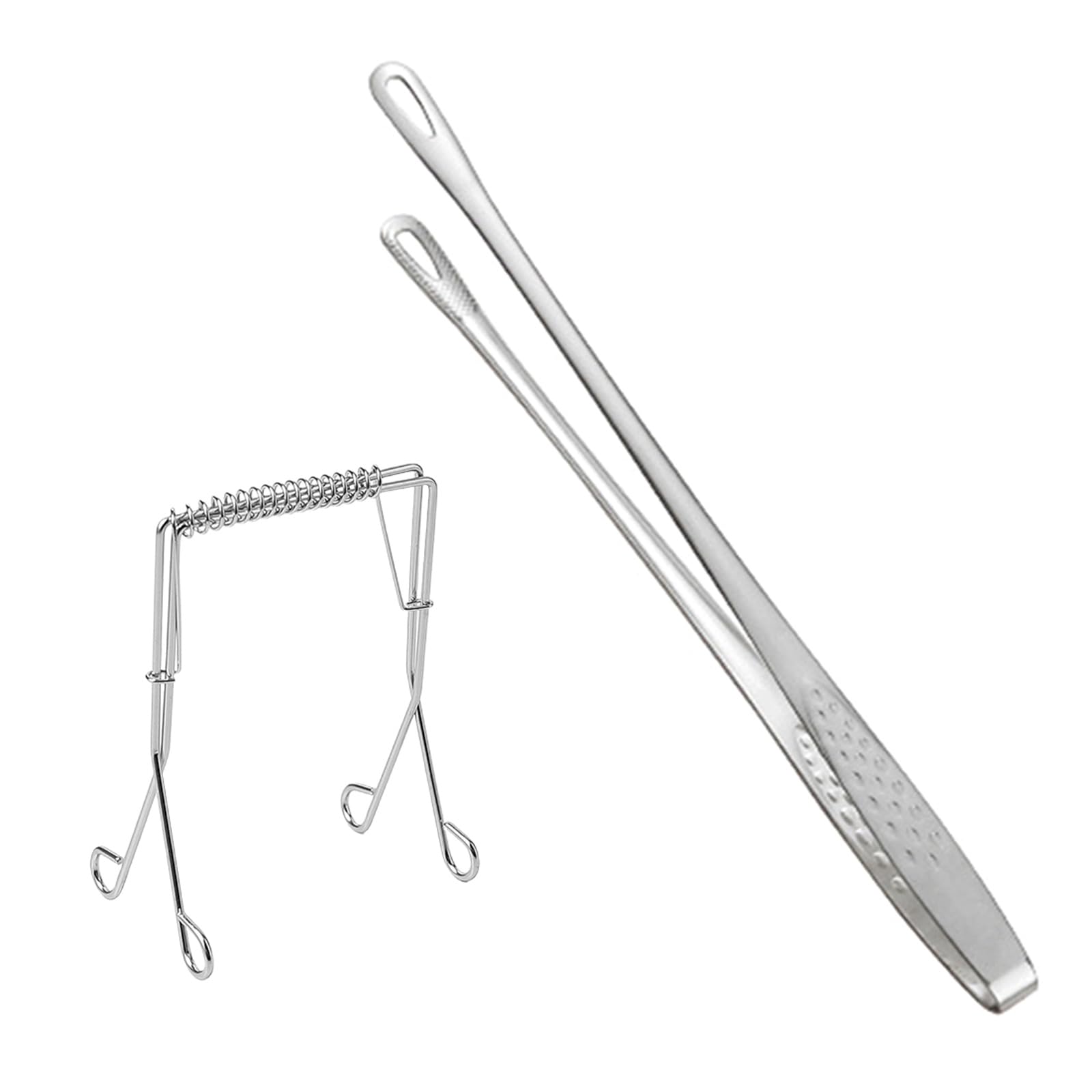Tfaoys Multicolor 2 Part Spring Activity Barbecue Tongs Developed For Meat Whirling And Barbecue Addons Permanent Rotisserie Addons