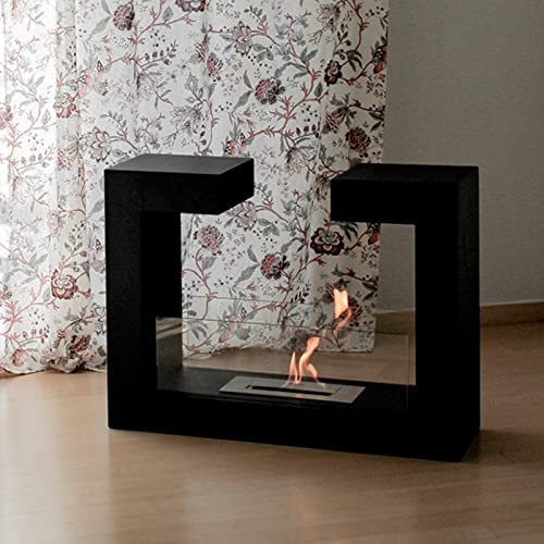 Amazon.co.jp: バイオエタノール暖炉 本物の炎エタノール暖炉 屋内