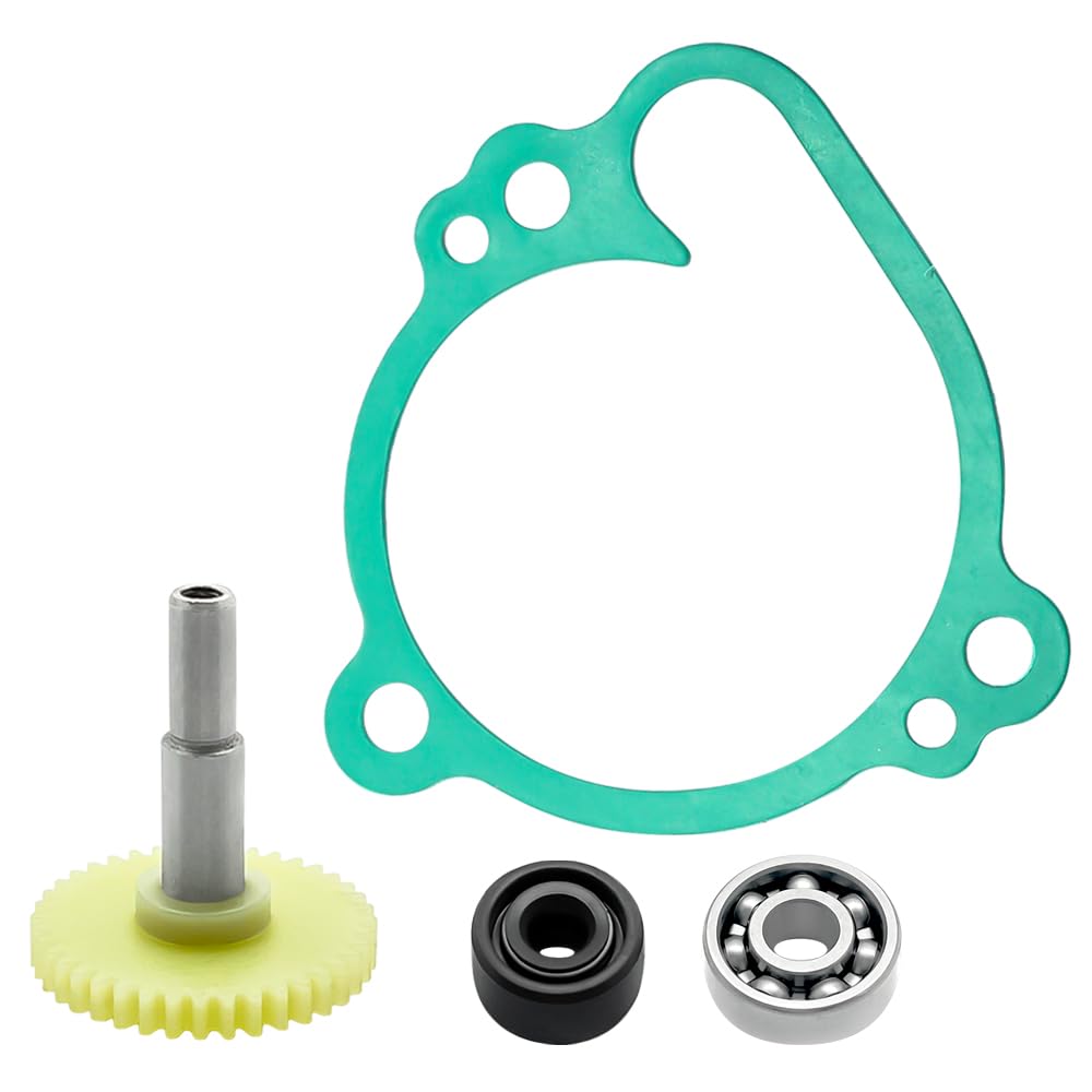 Wasserpumpe Reparatur Kit Impeller Welle Zahnrad Lager Dichtung Dichtung passend für Kawasaki KX 85 KX 80 KX 100
