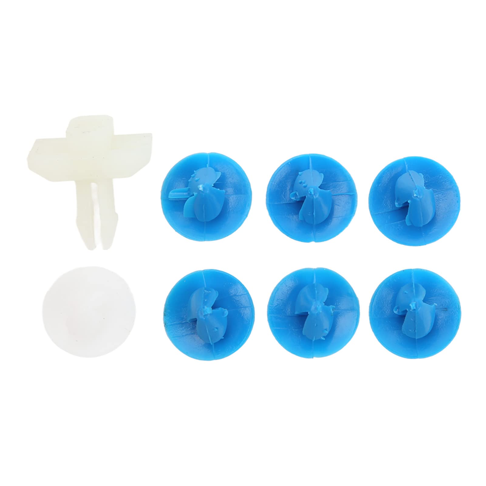 Clip Di Fissaggio Per Minigonne Laterali Auto - 10 Pezzi Per Citroën DS3 2009-2015 - Sostituzione Resistente Con Forza Di Serraggio Elevata - Foto 12