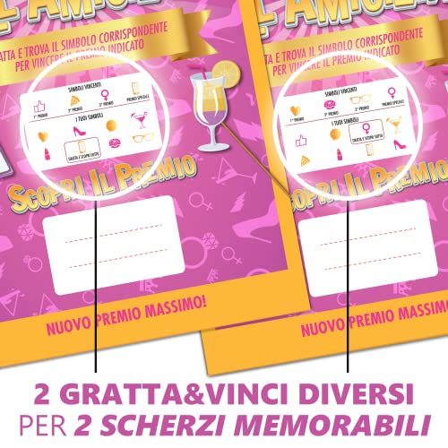 KAIDENSI-Gratta-e-Vinci-Personalizzato-Idea-Regalo-Migliore-Amica-Originale-La-Sfida-dellAmicizia-Idee-Regali-Divertenti-Gadget-Scherzi-Compleanno-Donna-Speciale