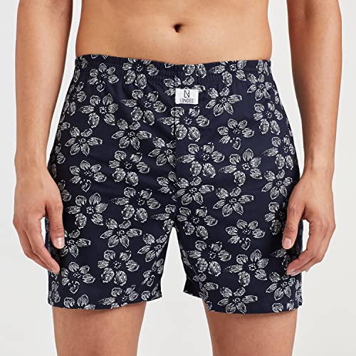 Image of Longies Men's Cotton Printed Regular Boxer Shorts