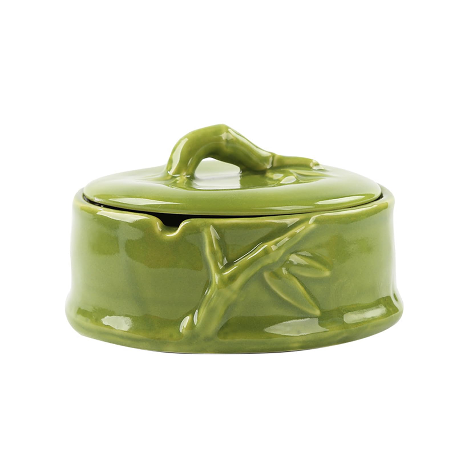 Ashtray Ceramic Creative Chinese Outdoor,windproof With Lid
