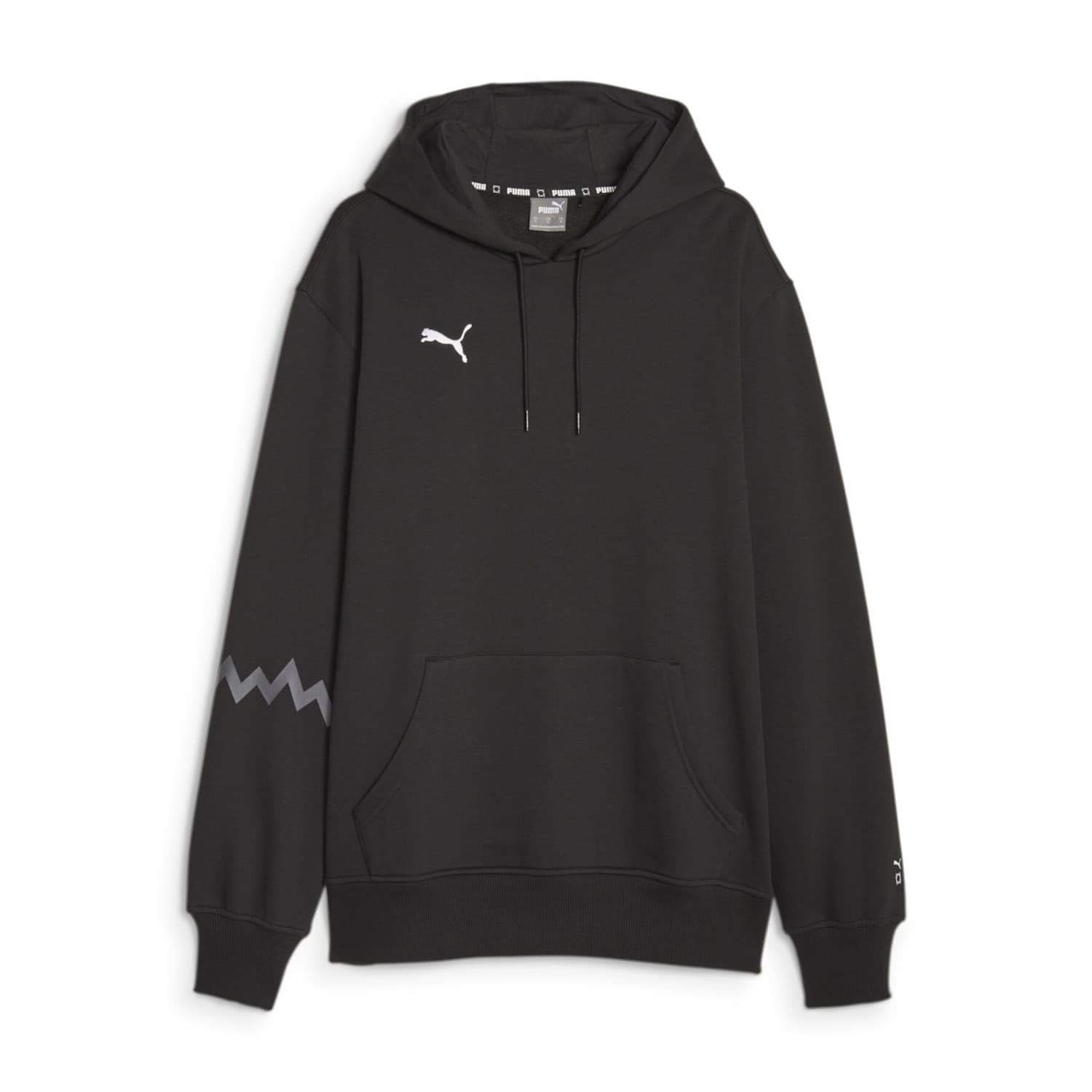 PUMA Hoops Team Hoodie heren zwart/antraciet, L : Amazon.nl: Kleding,  schoenen \u0026 sieraden