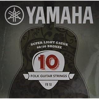 Yamaha – FB10 – Cordes pour Guitare Folk – Acier - Les Beatles, Paul McCartney, John Lennon, RIngo Starr, George Harrison