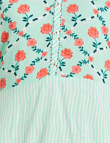 Image of Mint Green Viscose Rayon A Line Kurta