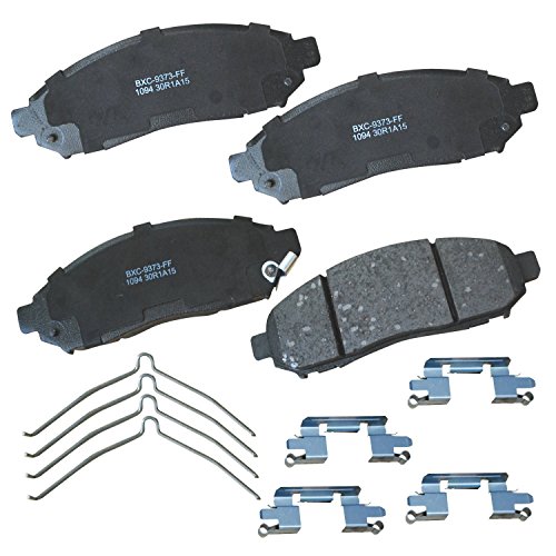 Image of Bendix Premium SBC1094 Ceramic Front Brake Pads for Select Models Chevrolet City Express, Nissan Frontier, LEAF, NV200, Pathfinder, Xterra, Suzuki Equator