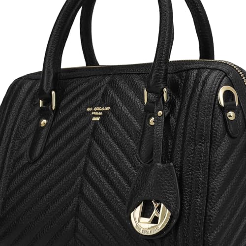 Image of Da Milano Leather Satchel for Women (4459A-OL)