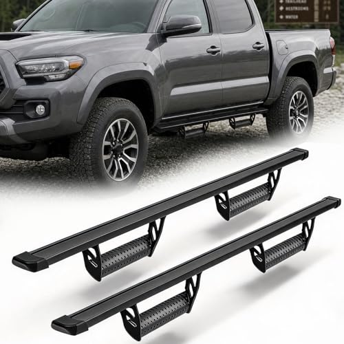 Estribos laterales de aluminio para Toyota Tacoma 2005-2023