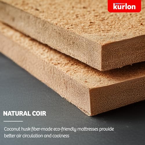 Image of Kurlon Aaram 4 Inch Foldable Mattress | Single Size | Full Body Support | Quilting Foam | Soft & Cushioned Surface | Eco-Friendly | Motion Isolation | Relaxing Sleep | 72X36X4 | 3 Yrs Warranty