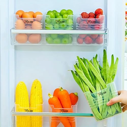 See full amazon price history chart for RILION 6 fridge storage boxes multipurpose containers for storage Space-saving Refrigerator Side Door Organizer for fridge kitchen Fruits, Vegetables Storage Containers- transparent RILION 6 fridge storage boxes multipurpose containers for storage Space-saving Refrigerator Side Door Organizer for fridge kitchen Fruits, Vegetables Storage Containers- transparent (B0DC5MJQYZ) Amazon Price History, Amazon Price Tracker