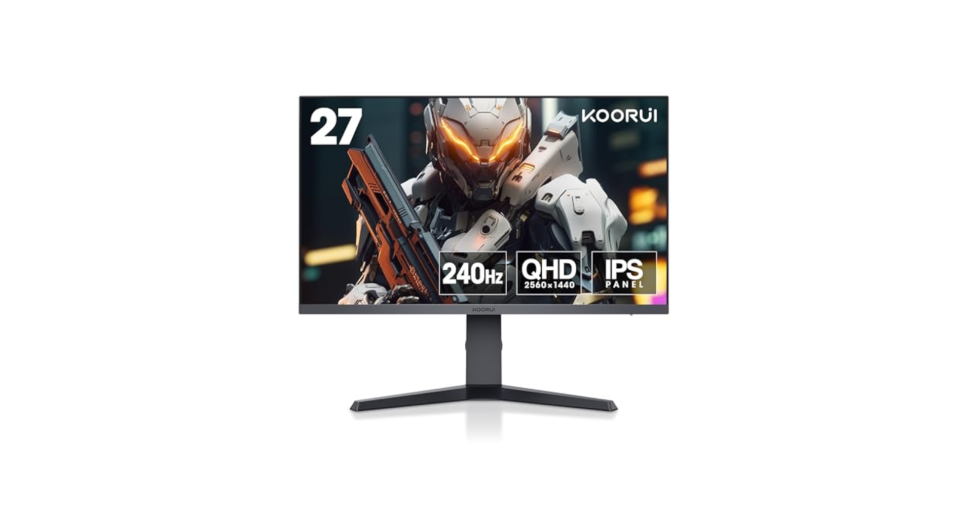 Amazon.com: KOORUI 27 Inch Gaming Monitor, QHD 2560x1440