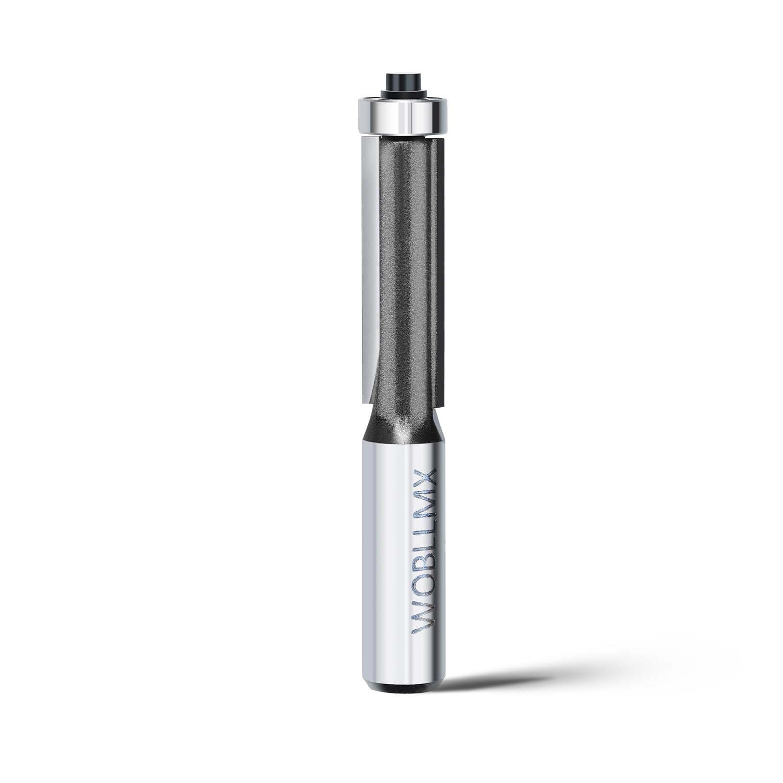 Sinoprotools Fresa A Smusso 45° Con Inserti In Metallo Duro Reversibili – Codolo 8 Mm, Diametro 27 Mm, Cuscinetto A Sfera Per Legno E MDF