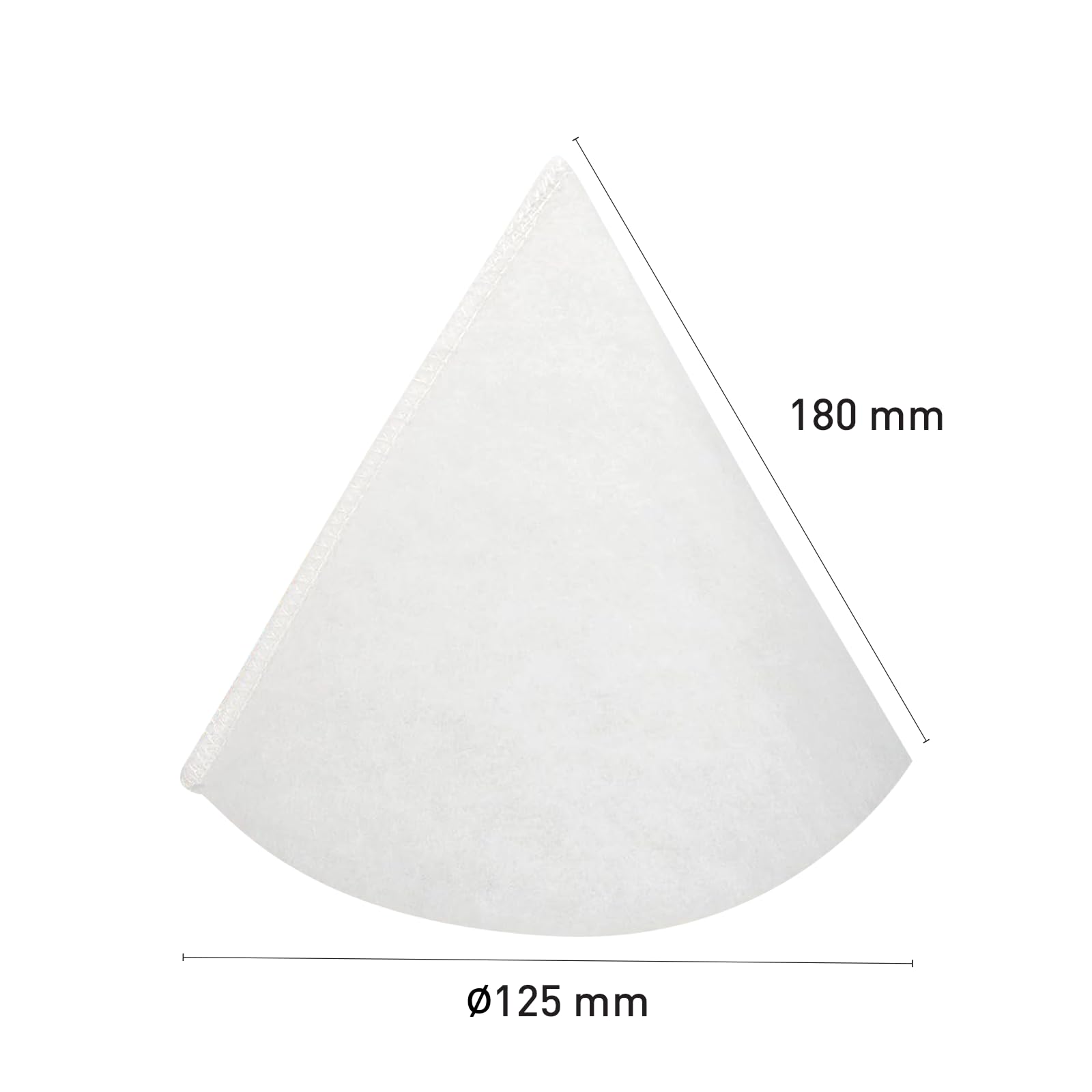 BremerLuft 20 kegelfilters DN125, Made in Germany, vervangingsfilter voor ventilatiesystemen, compatibel met Zehnder, Vaillant, Helios, Wolf, Maico, Pluggit