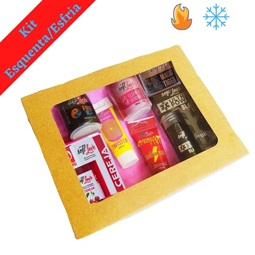 Kit Sexshop Dia Dos Namorados Sensuais Esquenta/esfria