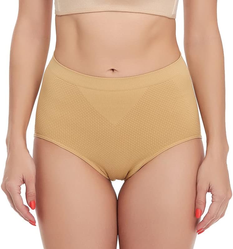 SHAPERIN Womens Butt Lifter Padded Panties High Waist Hip Enhancer Briefs Tummy Control Body Shaper Underwear - Image 2