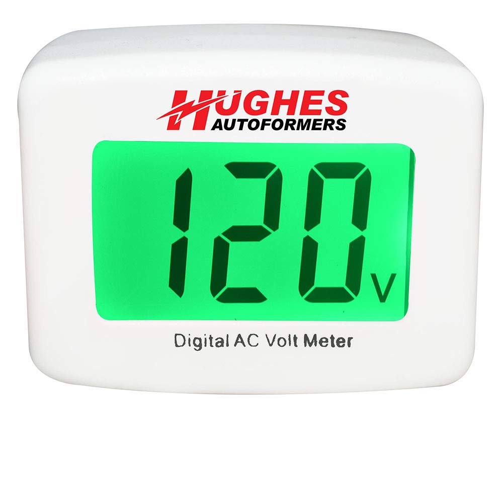 Hughes Autoformers Dual Color DVM Dual Color Digital Voltmeter
