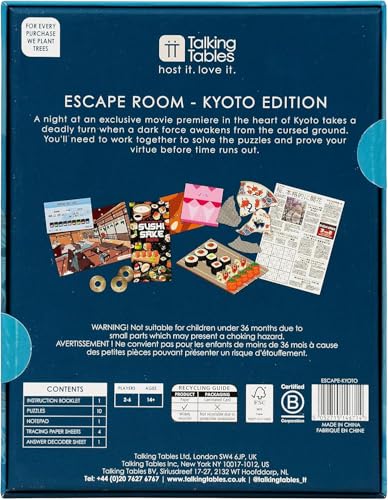 Host Your Own Escape Room Game Kyoto Edition miniatura 4