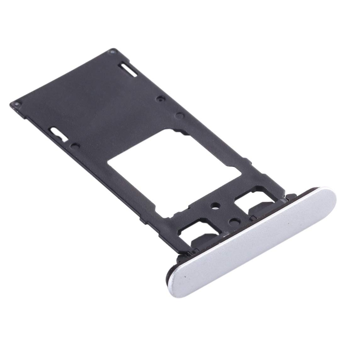 Plateau De Carte SIM + Micro SD Pour Sony Xperia XZ2 Compact - Pièce De Rechange Noir - Remplacement Bac Cassé