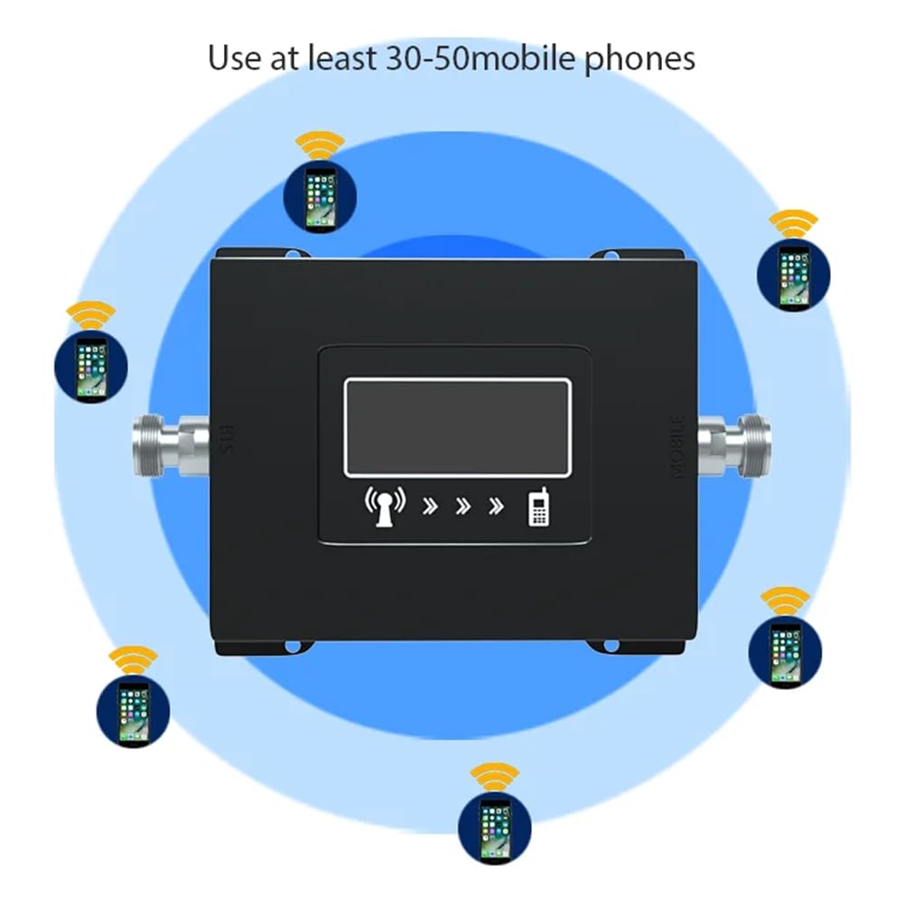 Double Bande GSM 900 / 1800MHz Mobile Signal Booster Repeater Amplificateur Prend en Charge 3G 4G LTE Nouveau