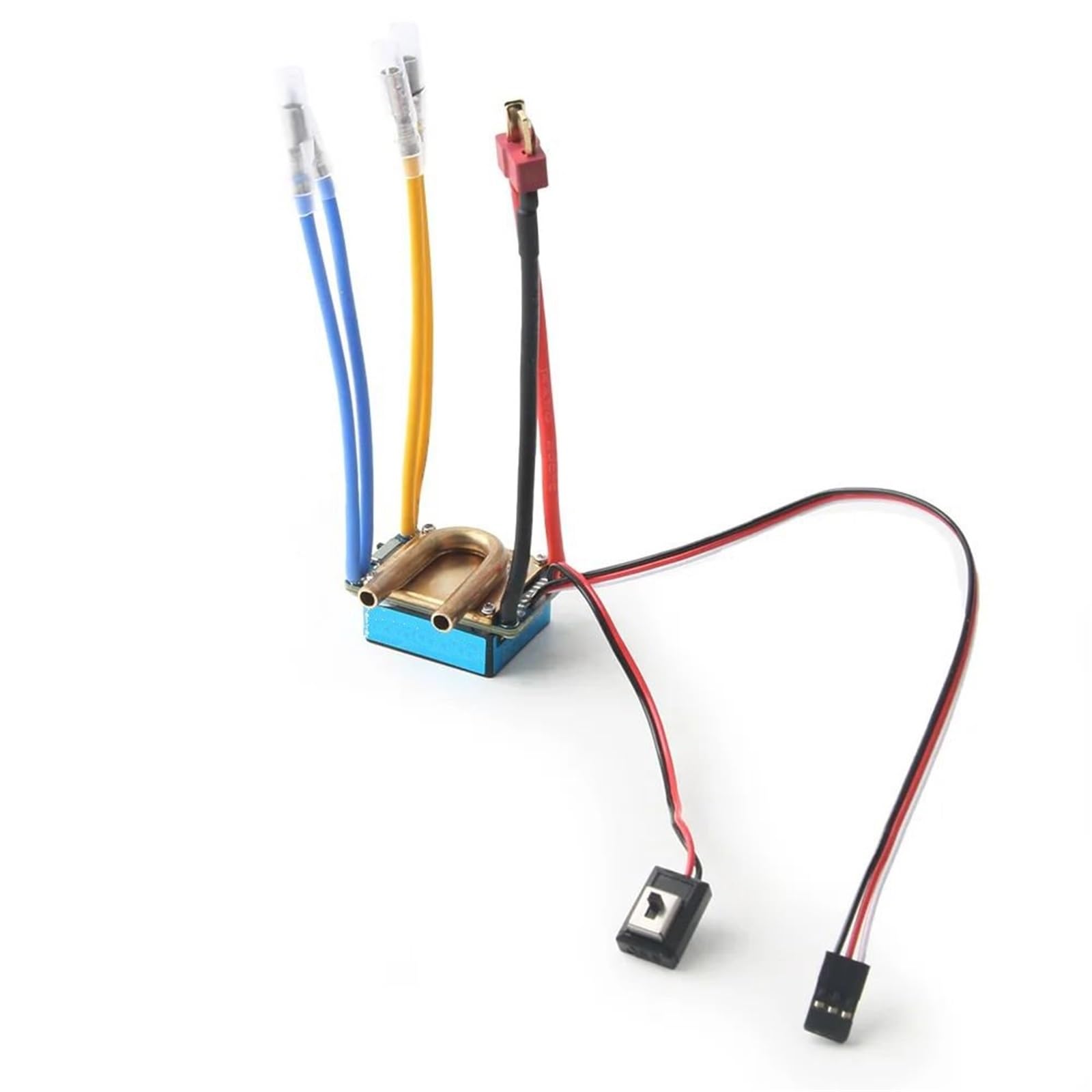 Per 480A Spazzolato ESC Doppio Motore Raffreddamento Acqua Due Regolatori Elettronici Velocità RC Modello Auto Accessorio Modificato Sostituzione ESC RC