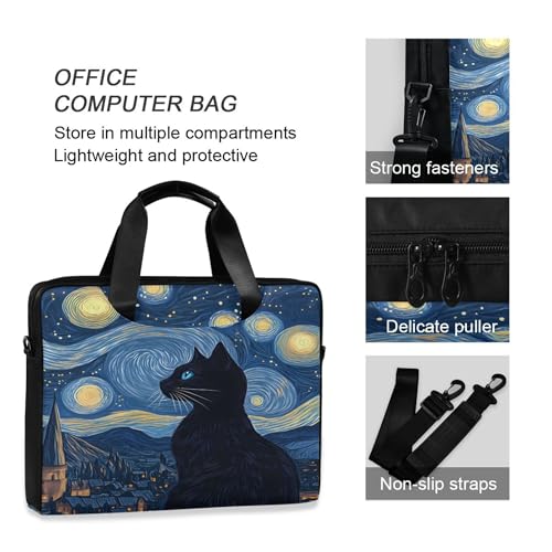 Bolso para portátil MNSRUU de 15.6 pulgadas modelo Whale Sky miniatura 7