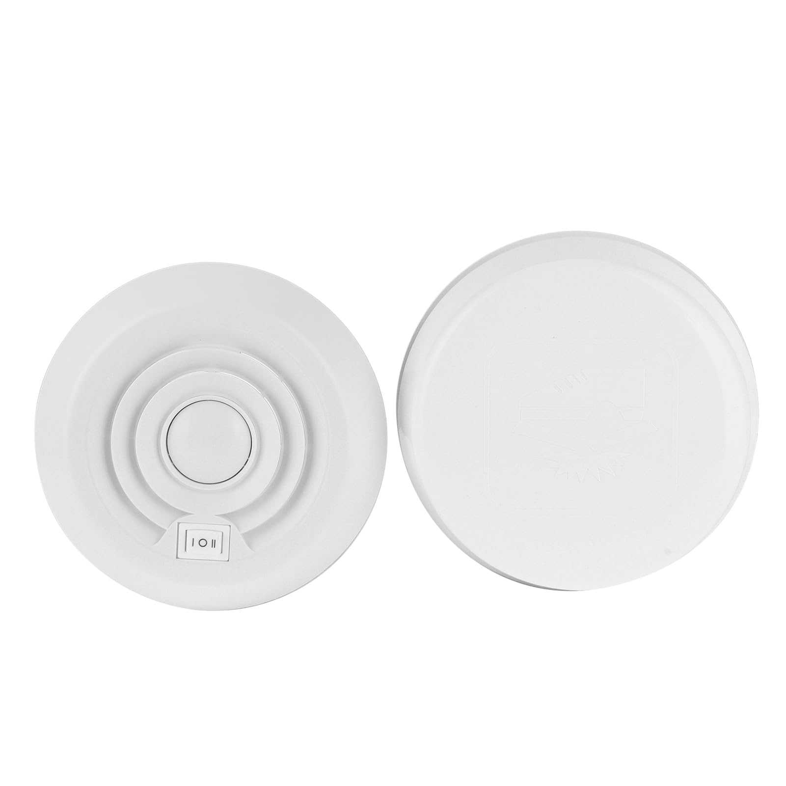 Jiawu Extractor de Aire, 12 V 200 CFM Fuerte Viento Silencioso Funcionamiento RV Ventilador, Ventilador Silencioso con Filtro a Prueba de Polvo a Prueba de Insectos para RV Barco Hogar Baño Cocina