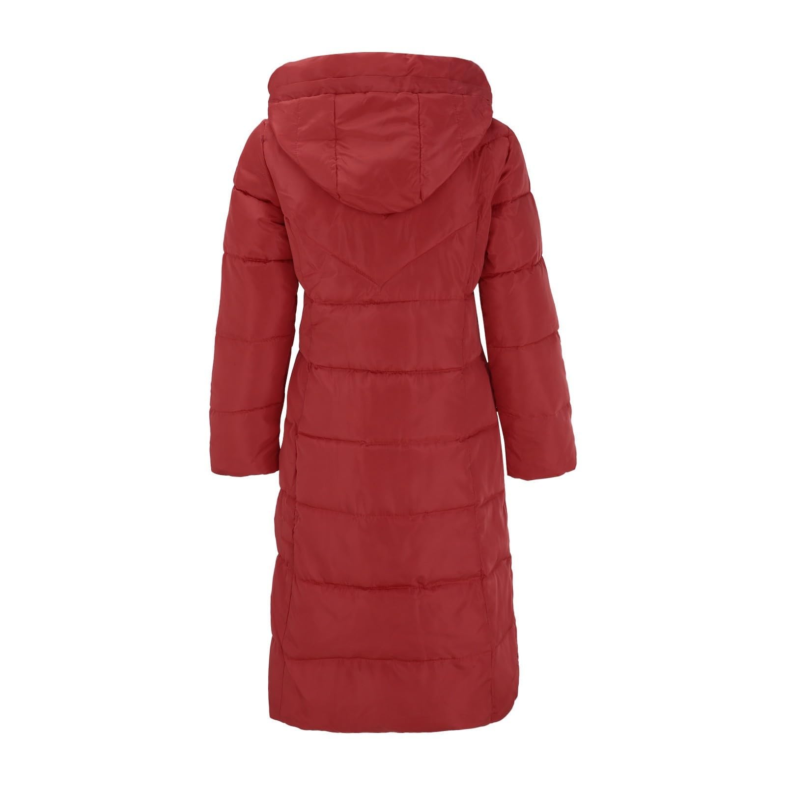 Giacca calda da donna, piumino pieghevole con cappuccio, per donna, cappotto invernale leggero, cappotti da donna, invernali, lunghi e invernali, da donna, con cappuccio