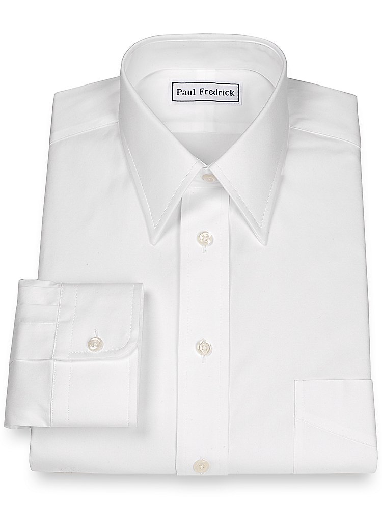 Straight Collar Dress Shirt The Dress Shop