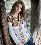 Zoom IMG-1 gamboa cardigan in alpaca con