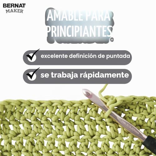 Hilo Bernat Maker Soft crema de 500g ideal para tejer amigurumis 3