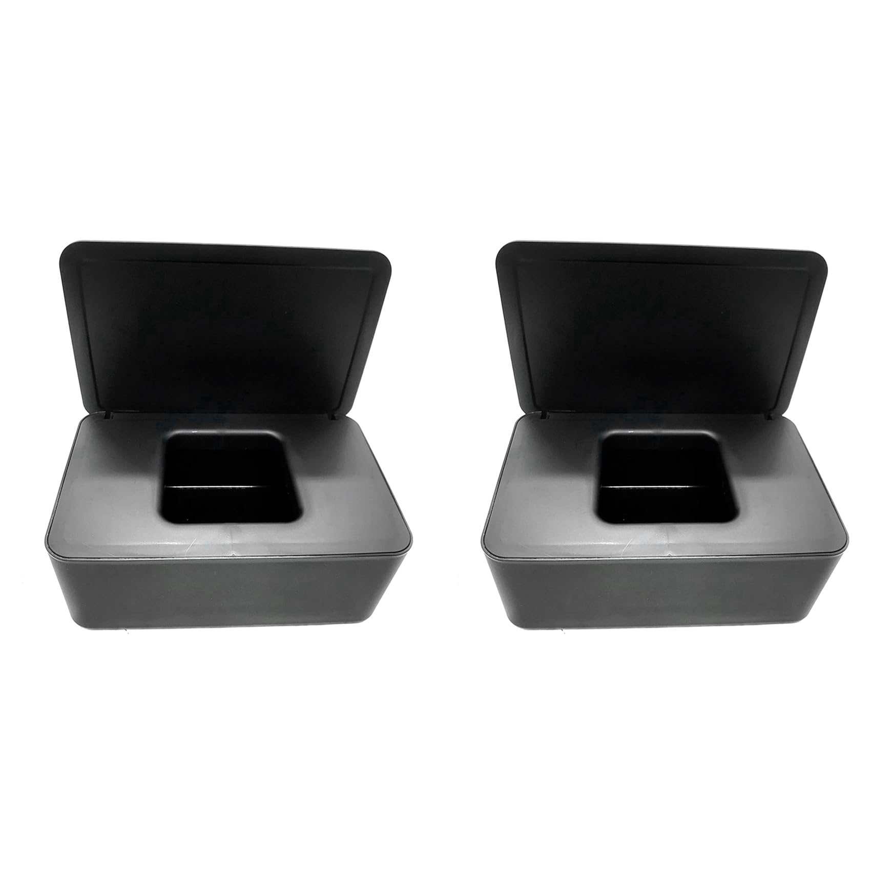 Hndhbfgrt 2X Wet Tissue Box with Lid, Pumping Box, Wet Tissue Box, Household Dustproof Desktop Sealed Wet Tissue Box Storage Box
