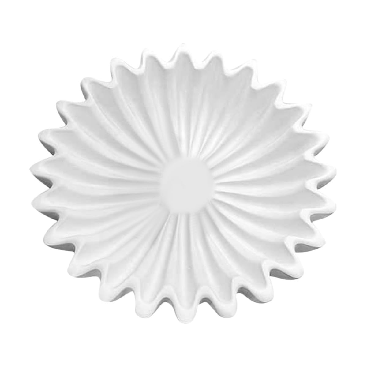 Vaciabolsillos blanco de resina PAMINGONO para mesa de entrada y salón