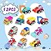 Car Toys for Ages 3-5 Toddler, 12pcs Pull Back Cars Truck Vehicles Set for Boys Girls, Mini Assorted Construction Vehicle Toy Party Favors, Potty Training Reward for Kids