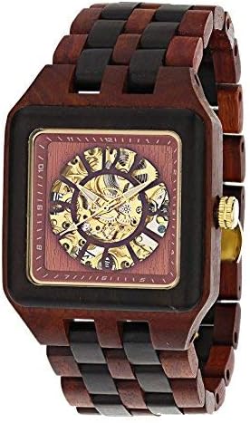 Rose Heart Chronograph Wood Watch For Men