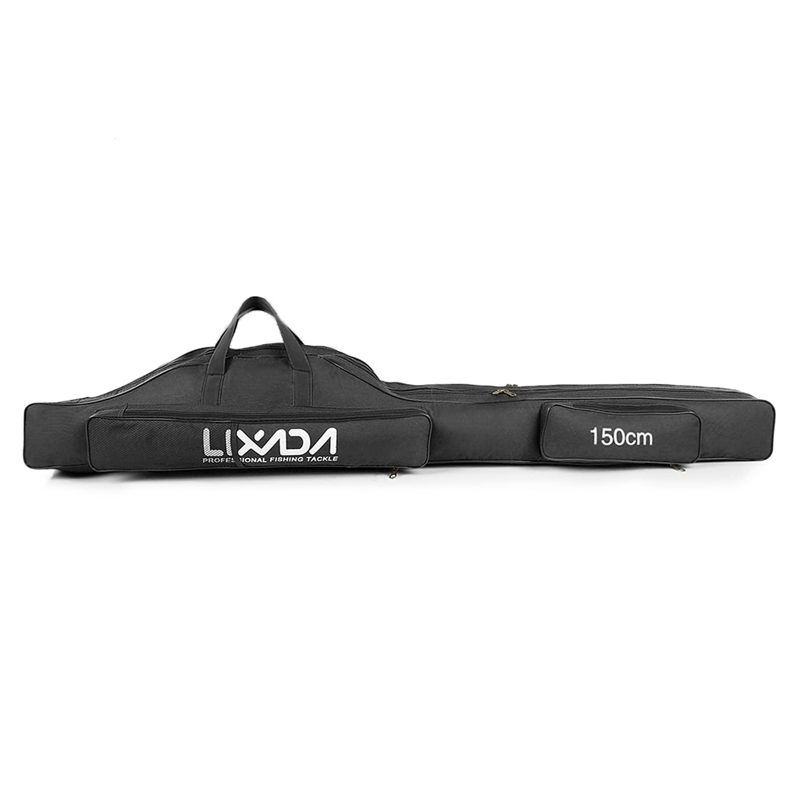 Borsa da pesca, 170 cm, portatile, pieghevole, per canna da pesca, attrezzatura da pesca, borsa da viaggio, organizer