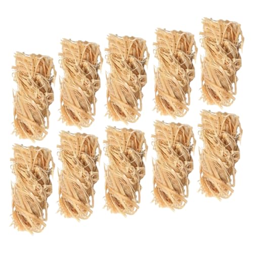 Levemolo Camping Fire 12 Pack Natural Wax Wood Firelighters for Outdoor Activities Hiking and Survival