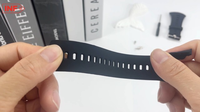 Correa de TPU compatible con Suunto Ambit 1/2/3 negra miniatura 7