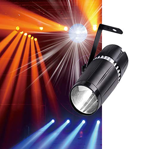 Tom Led Pinspot Stage Light,Tom 6W White Pin Spot With Beam Stage Light #TOP4