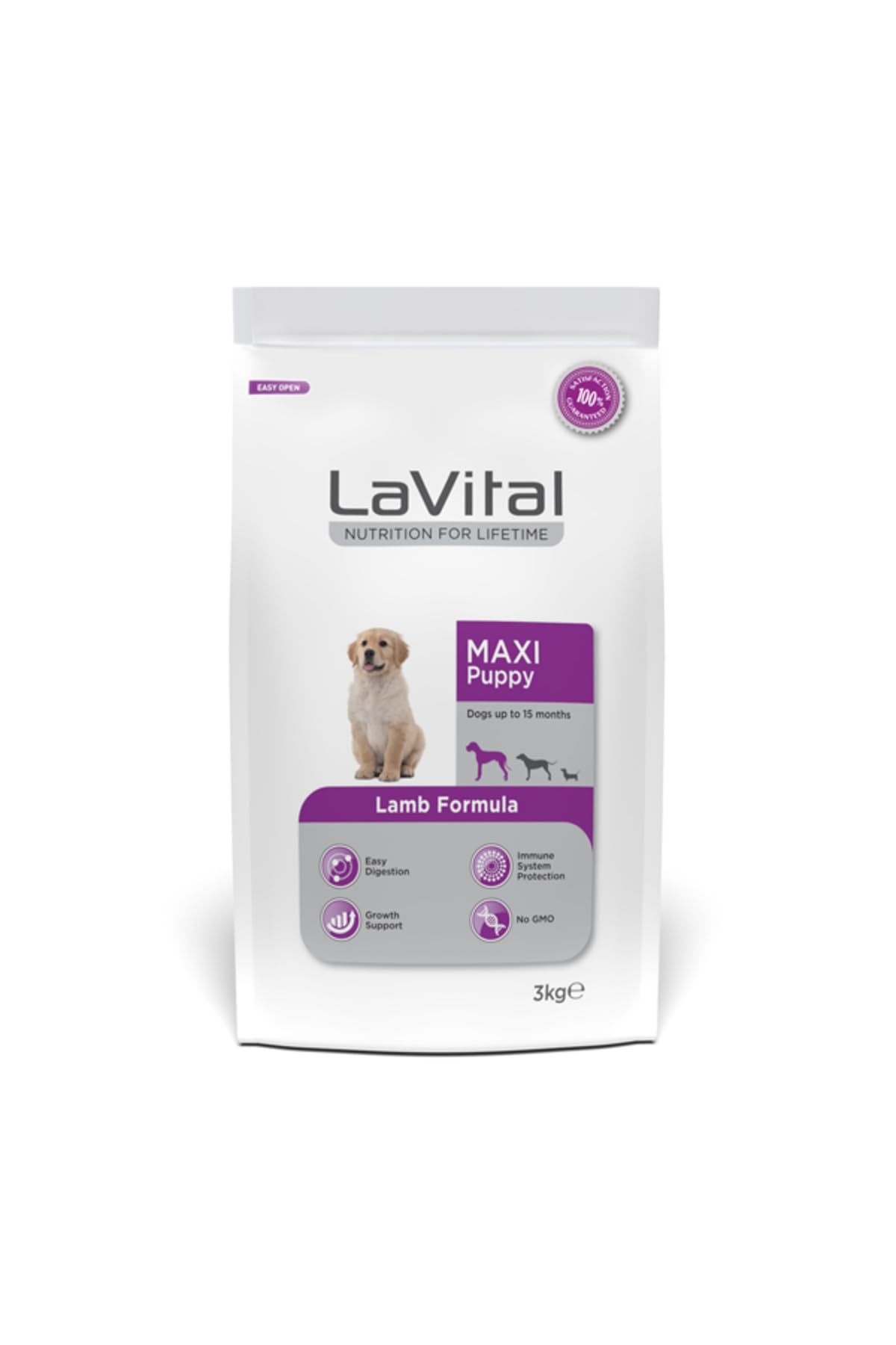 La Vital Maxi Puppy Lamb Kuzu Etli Yavru Köpek Maması, 15 Kg