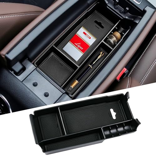 TTCR-II Compatible avec Boîte de Console Organisateur Mercedes Benz Classe A Classe B/CLA GLA GLB EQA EQB 2019-2025 Boîte de Centrale Accoudoir Rangement...