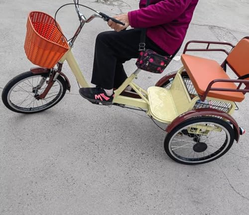 Triciclo Plegable 20 Pulgadas con Asiento Trasero miniatura 4